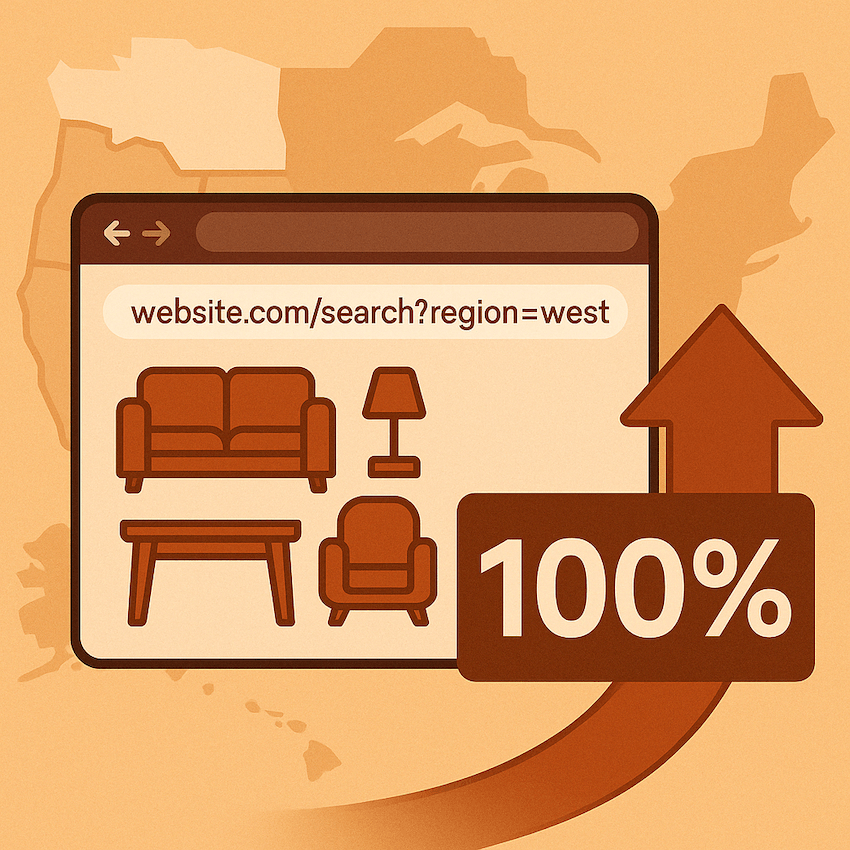 How a Regional Furniture Retailer Doubled Conversions with URL-Based Personalization