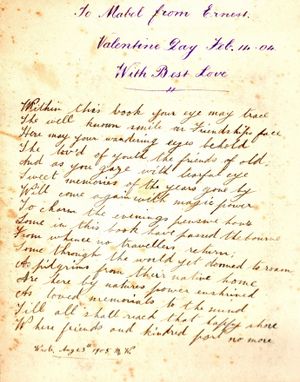 A Valentine’s Day Mystery