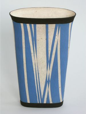 Object of the month: Stoneware Vase by Elizabeth Fritsch