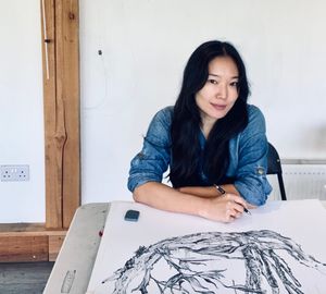 Interview with artist EJ Courtenay Grimwood