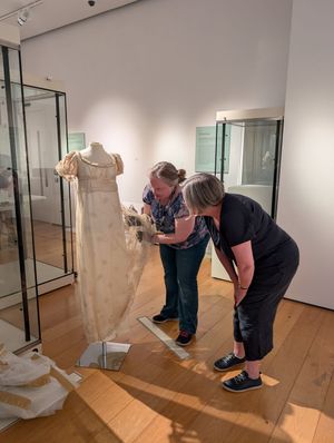 Interview with curator Kathleen Palmer for Beyond the Bonnets