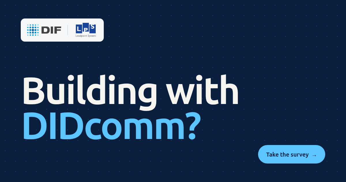 DIDcomm: Tell DIF about Your Implementation
