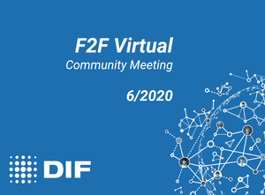 DIF Virtual Face-to-Face, June 2020