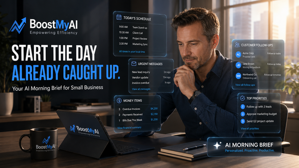The AI Morning Brief: How Small Business Owners Can Start the Day Already Caught Up