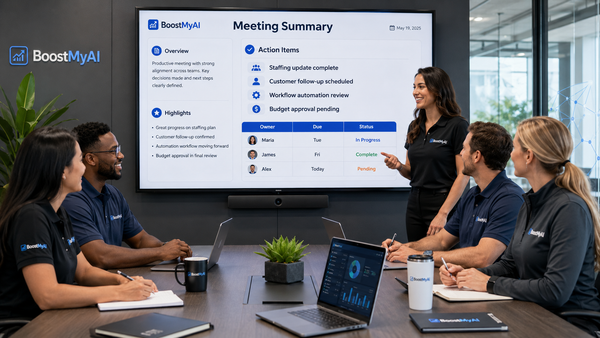 How to Use AI to Turn Meetings Into Accountability—Not Just More Notes