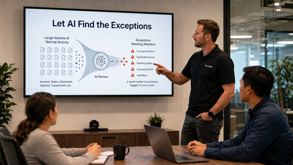 Stop Managing the Normal: Use AI to Find the Exceptions