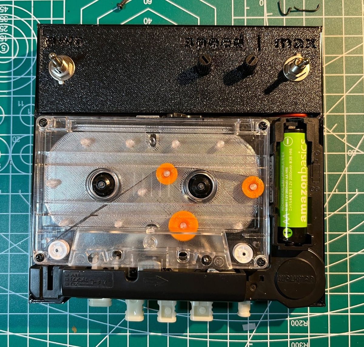Cassette Player Speed Control Mod: Adding a Simple Speed Control to (almost) any Cassette Player