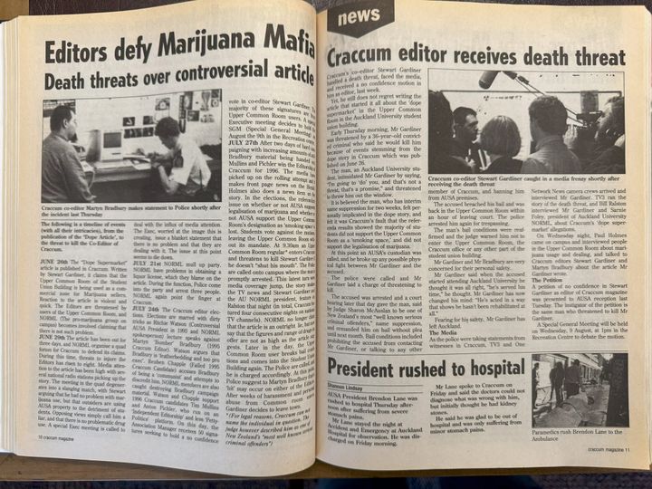 Interview with Martyn "Bomber" Bradbury | Craccum Co-Editor 1995 & Editor 1997