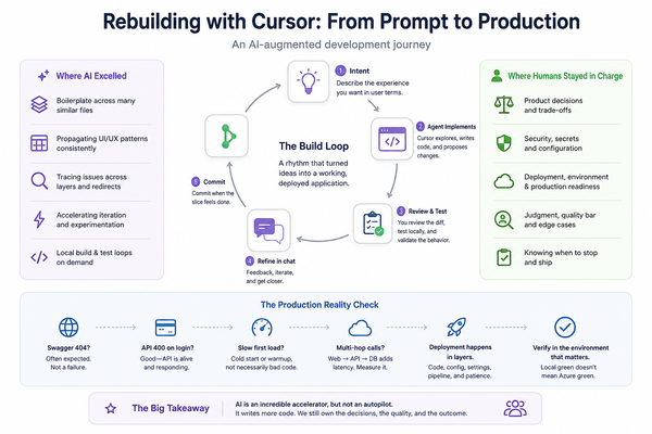 I rebuilt a WebApp with Cursor – here’s what I Learned