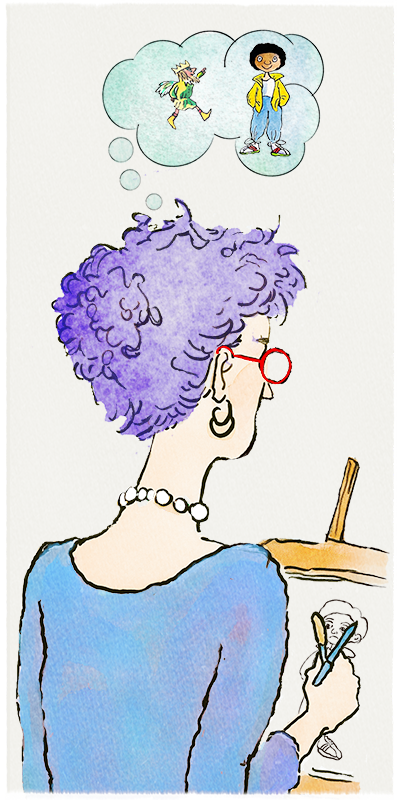 Janice Lawrence, writer and illustrator of Visualize Results Stories