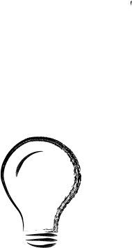 The Solving learning action icon, a hand-drawn lightbulb