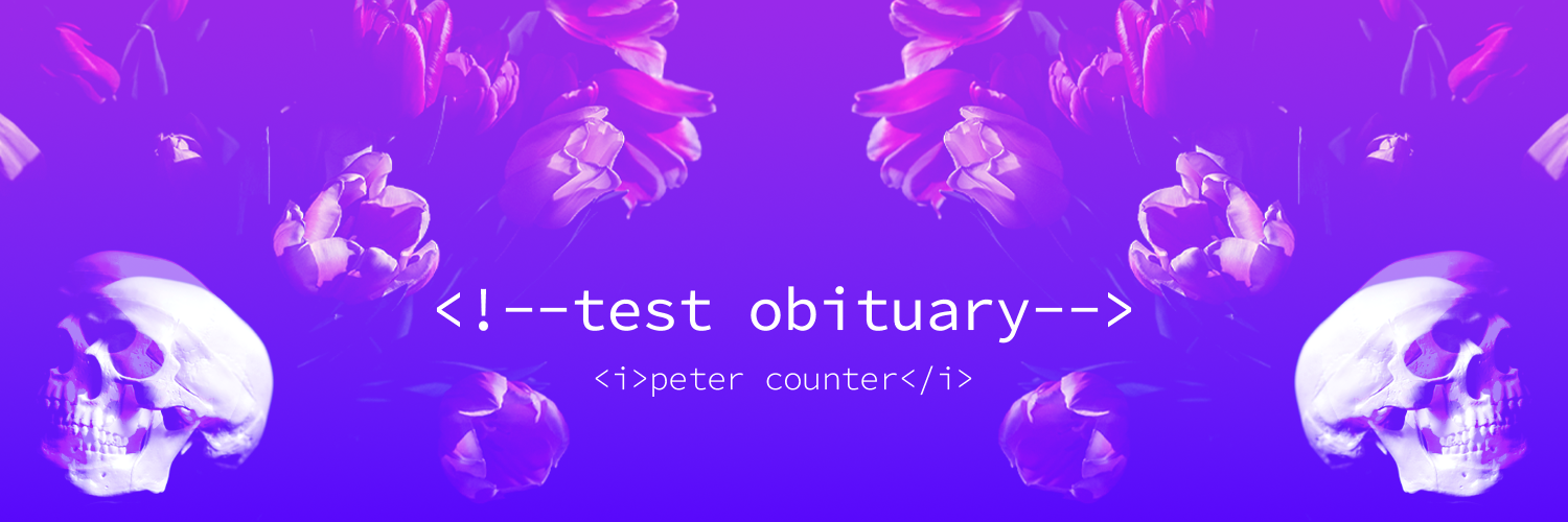 Test Obituary no. 5 – American Minotaur