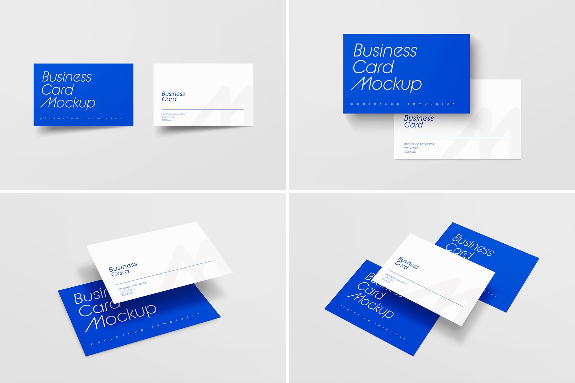 Corporate Business Card Mockup