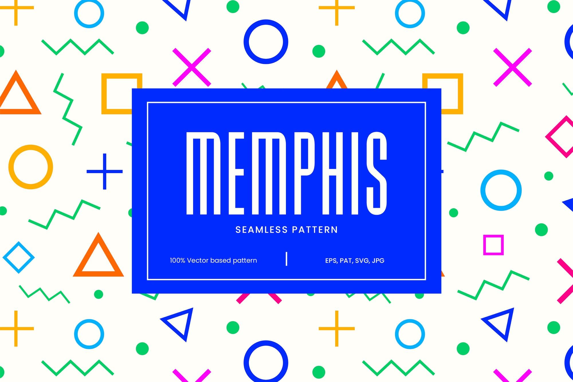 Memphis Seamless Pattern