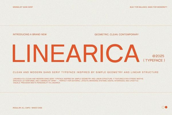 Linearica Font