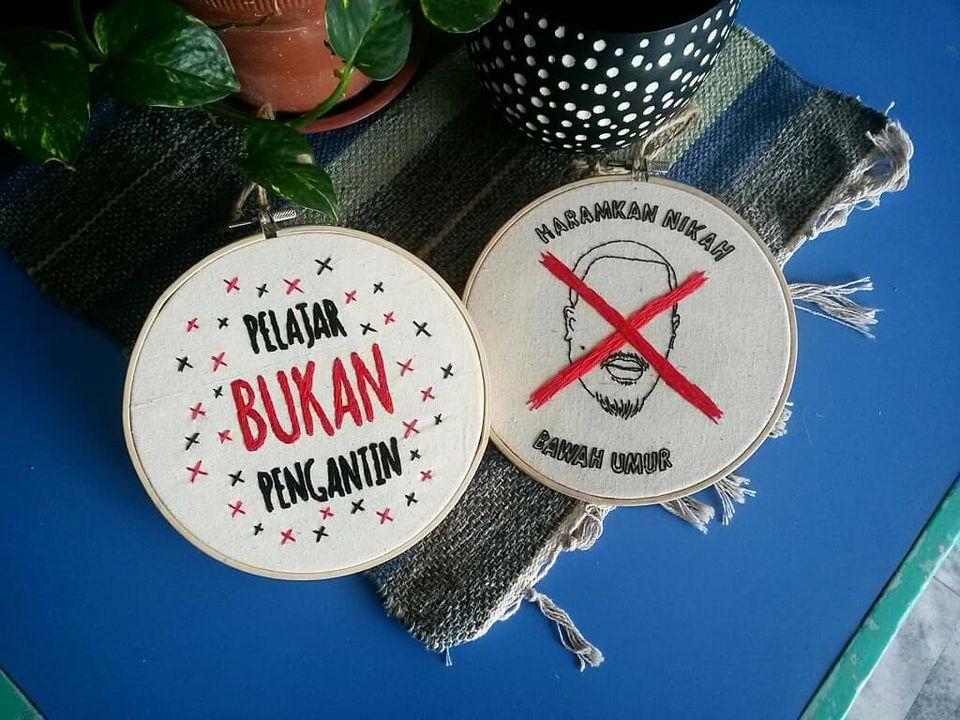 Against child marriage in Malaysia and Indonesia