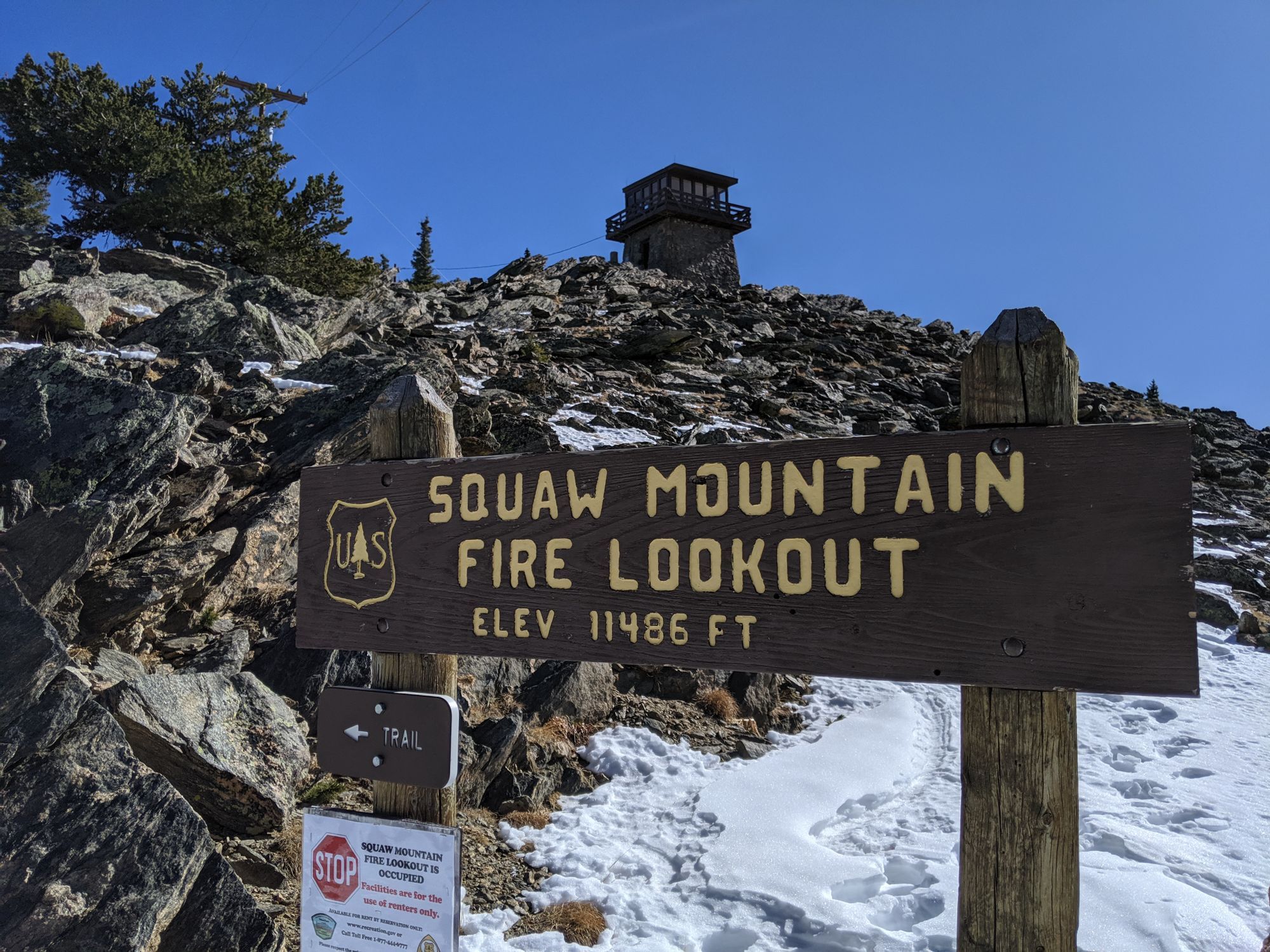 Squaw Mountain Fire Lookout