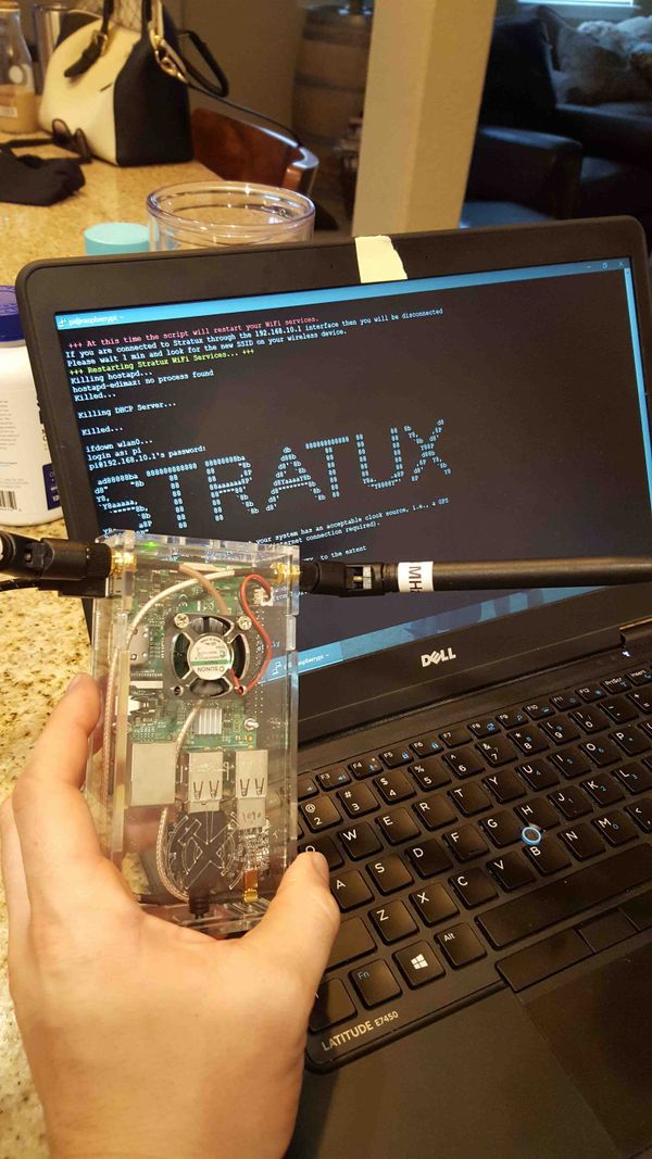 Home Built Weather and Air Traffic Reciever (Stratux)