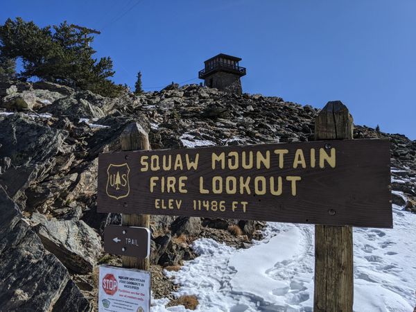 Squaw Mountain Fire Lookout