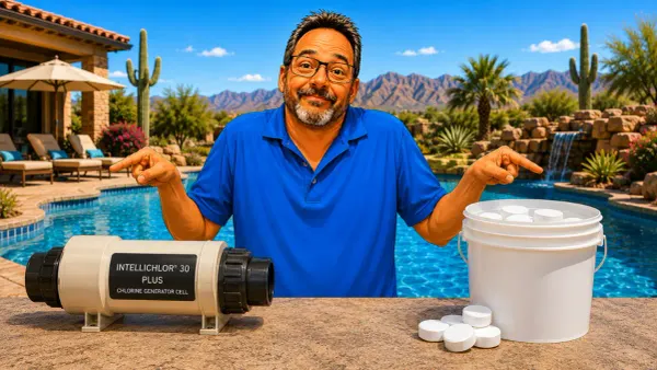 Saltwater vs Chlorine Pools – The Real Pros and Cons in Phoenix, AZ