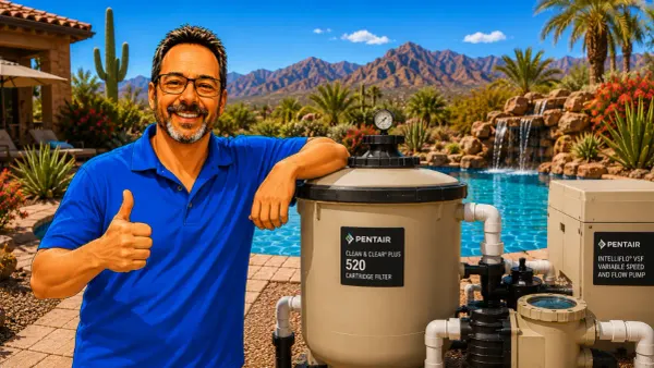 Cartridge vs. Sand vs. DE Filters — What Arizona Pools Actually Need