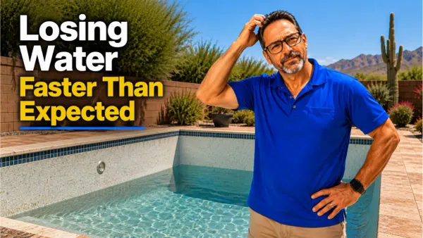 Phoenix Pool Losing Water? Evaporation vs Leak Explained