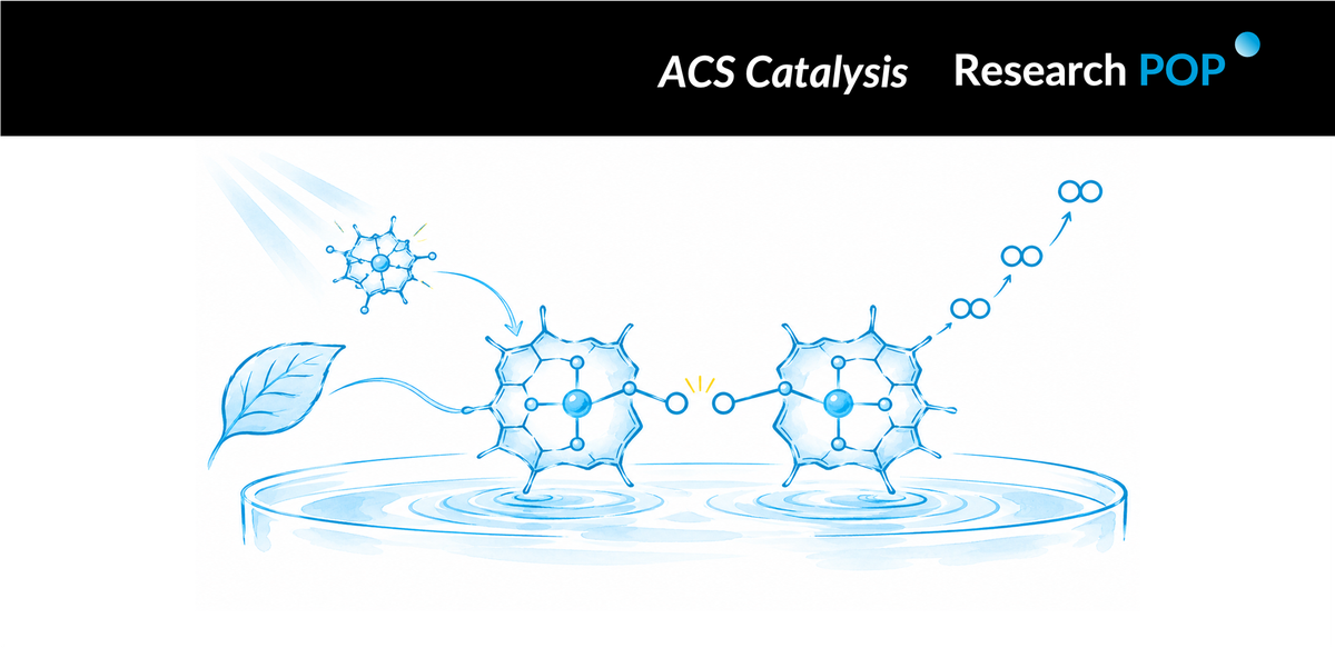 Osaka Metropolitan University-led team develops a chlorophyll-derived iron catalyst for light-driven water oxidation