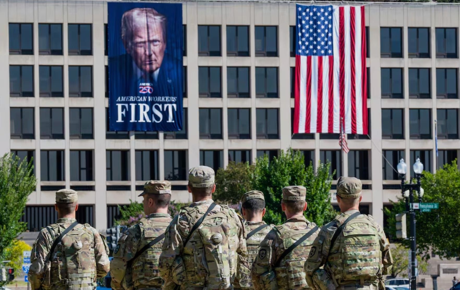 Trump's plan to deploy federal troops to suppress the 2026 vote