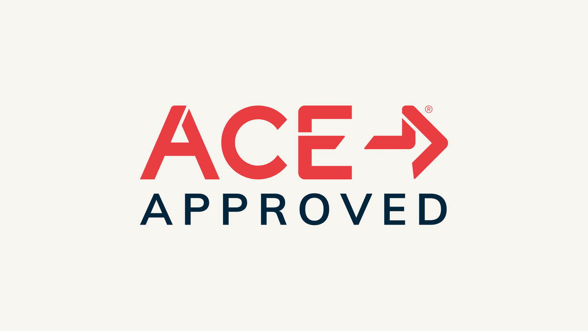 ACE Approved 森動教育是 ACE 核准的繼續教育單位
