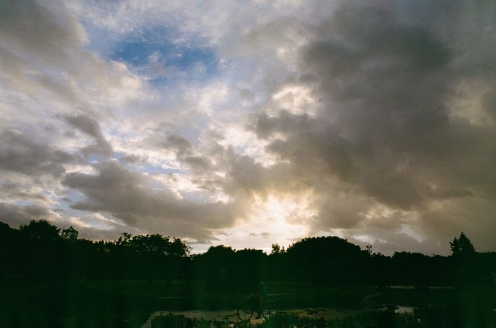 Let the rain sit with grief