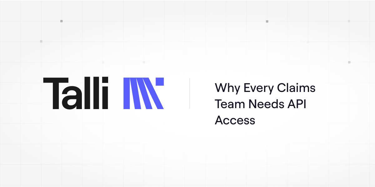Why Every Claims Team Needs API Access (Even If They're Not Technical)