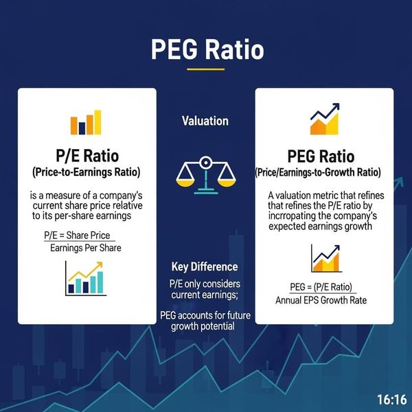 用PEG找出低估成長股，別再只看本益比！