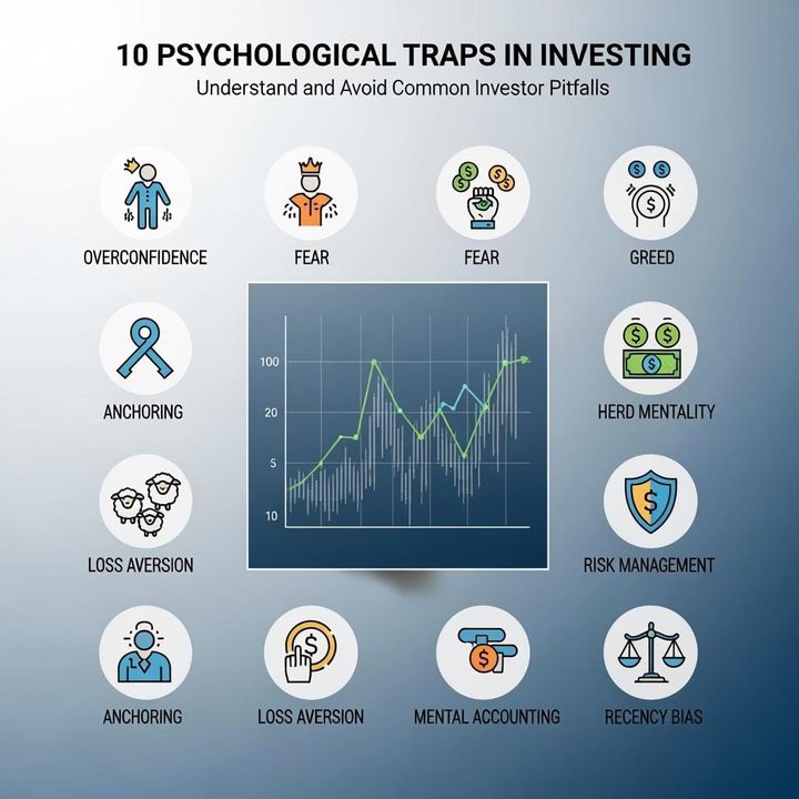 避開這10個心理陷阱，你的投資績效就能贏過大部分人