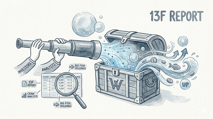 13F 報告：揭開大鱷底牌的「馬後炮」工具