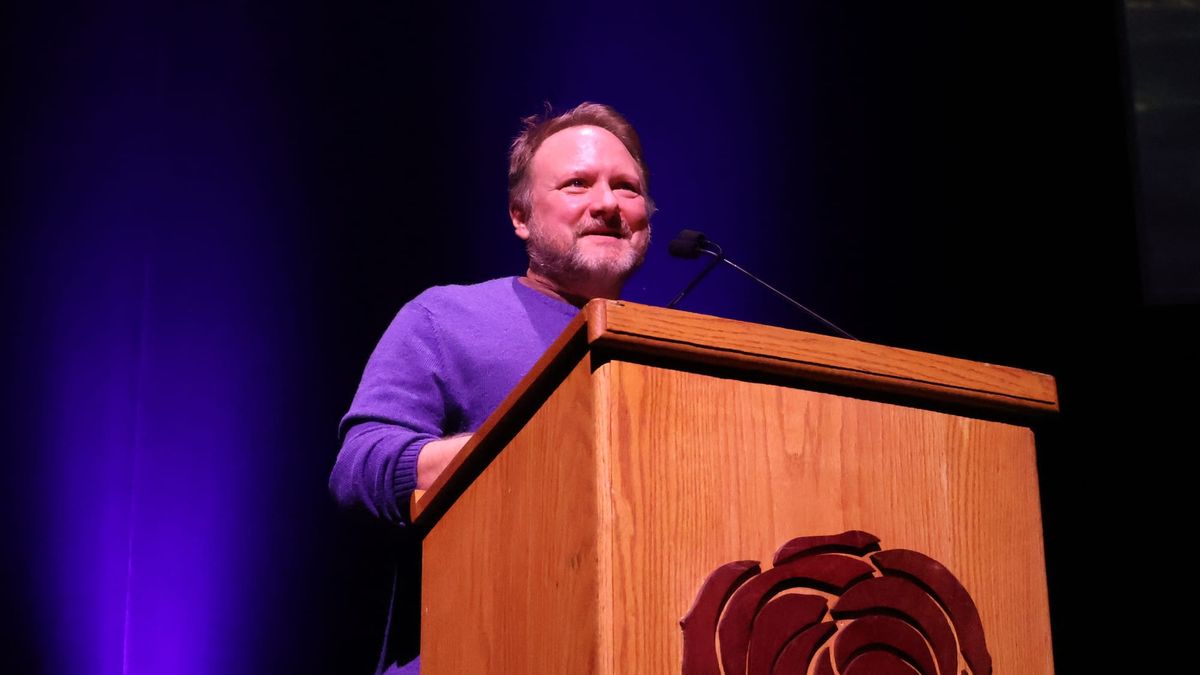 From sleeping in a basement screening tent to Star Wars: Rian Johnson’s long road into Hollywood