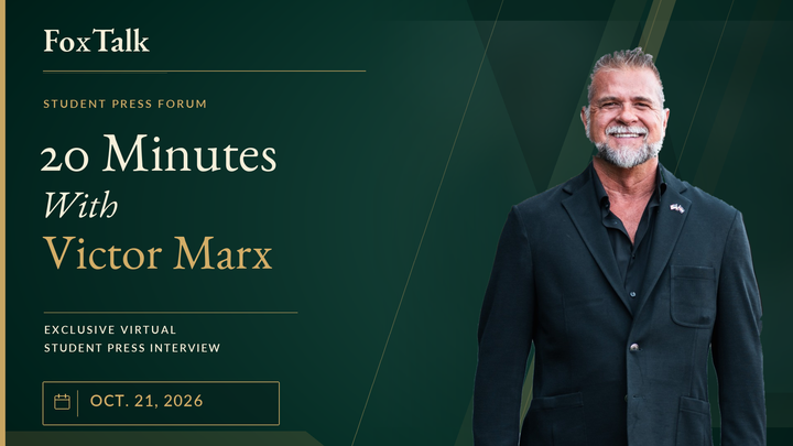 FoxTalk to host virtual student press interview with Victor Marx on Oct. 21