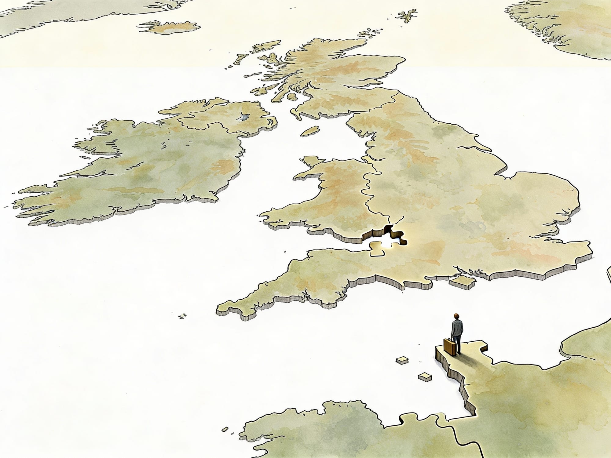 ကျွန်းနိုင်ငံ၏ မျောပါသွားခြင်း (THE ISLAND DRIFT)