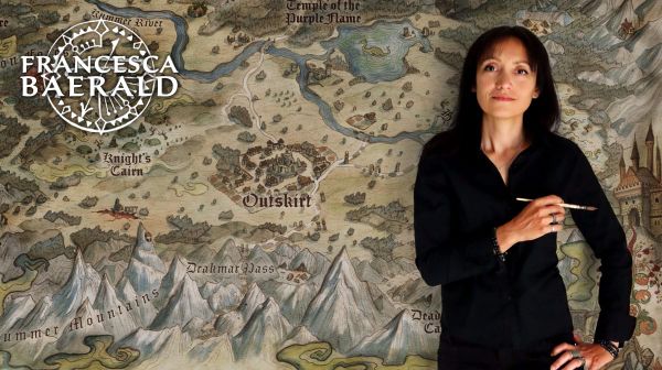Ink, Watercolour, and the Ghosts in the Margins: Francesca Baerald Maps the Imaginary