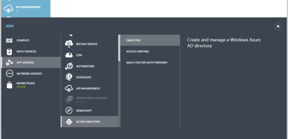 Create Active Directory
