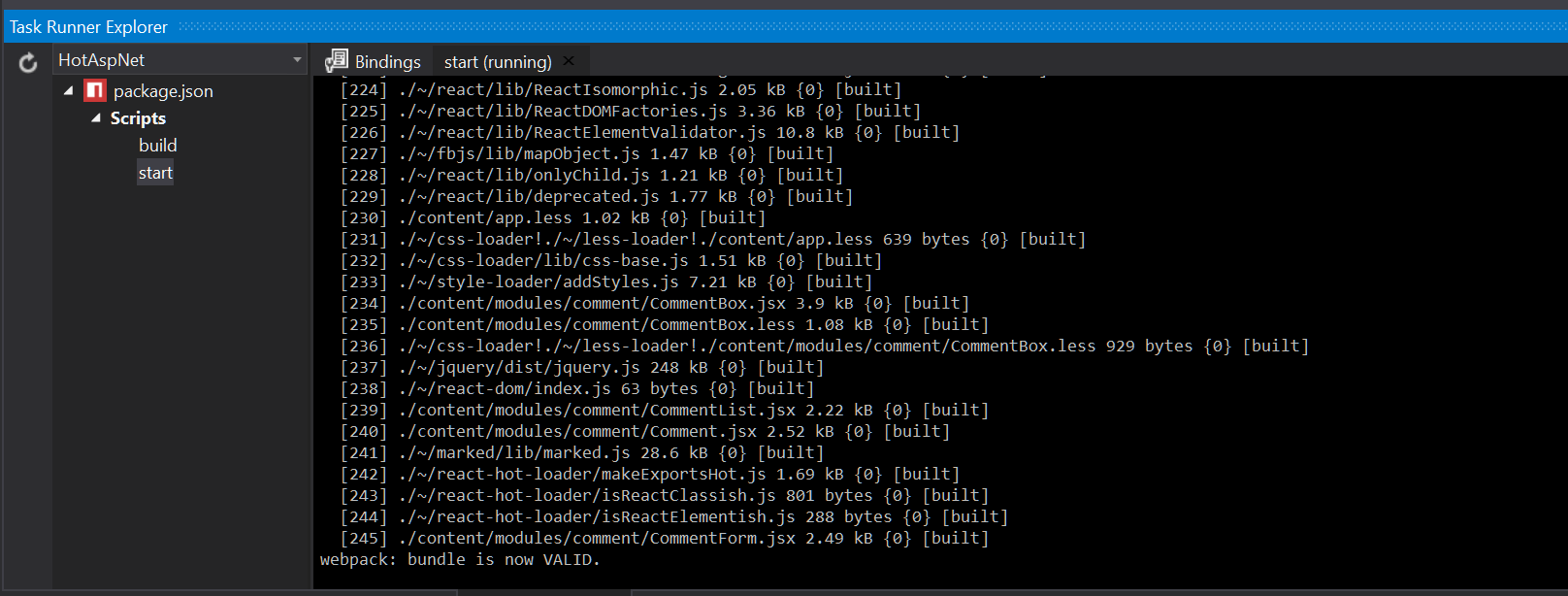 Task Runner Explorer