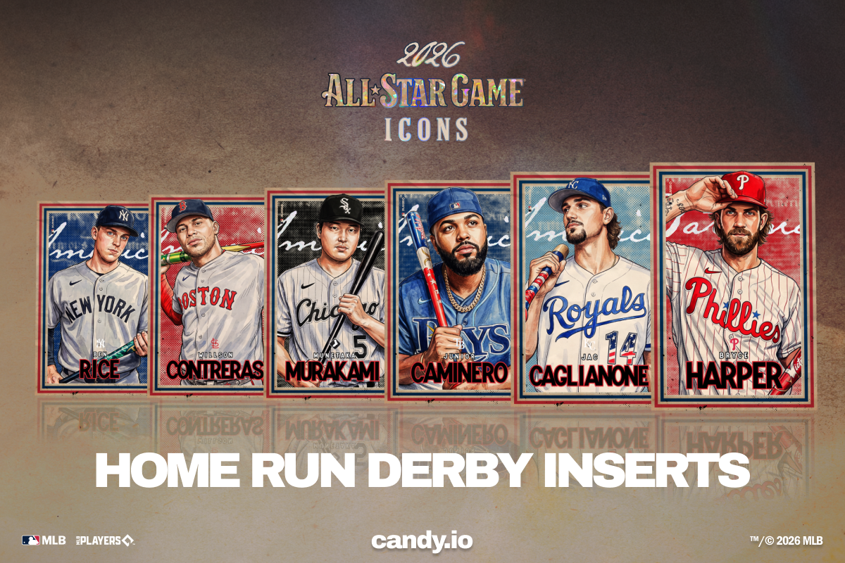 2026 MLB All-Star Game ICONs Home Run Derby inserts