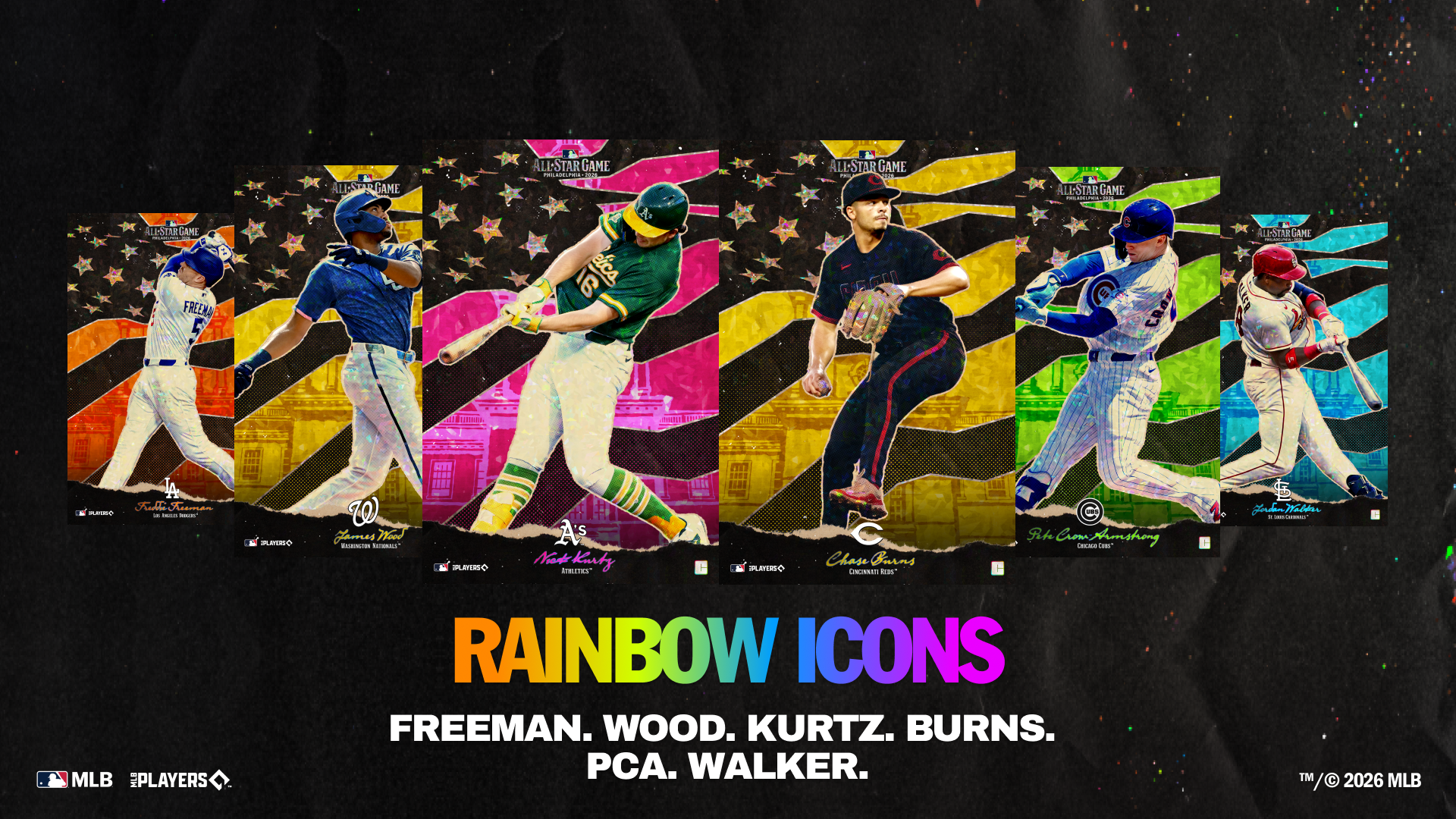 2026 MLB All-Star Game ICONs Rainbows