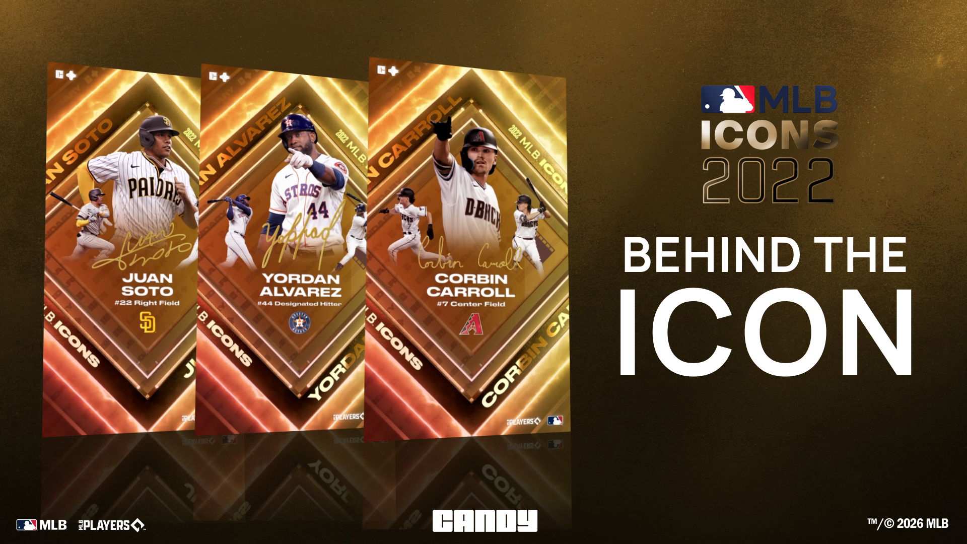 Behind the ICON: Corbin Carroll, Juan Soto and Yordan Alvarez