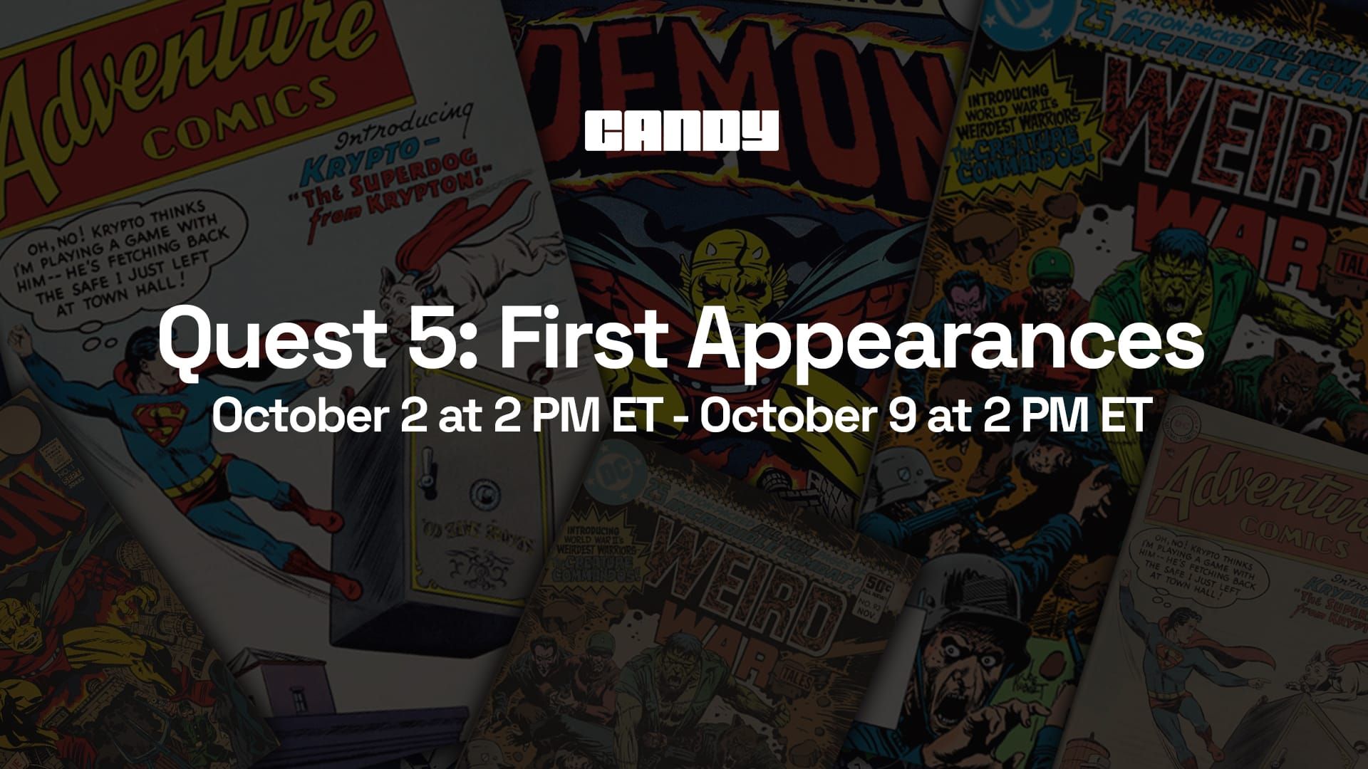 Quest 5: First Appearances — No Wildcard This Time