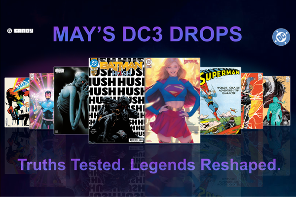 New threats rise. Old legends return. This is May’s DC3 lineup.