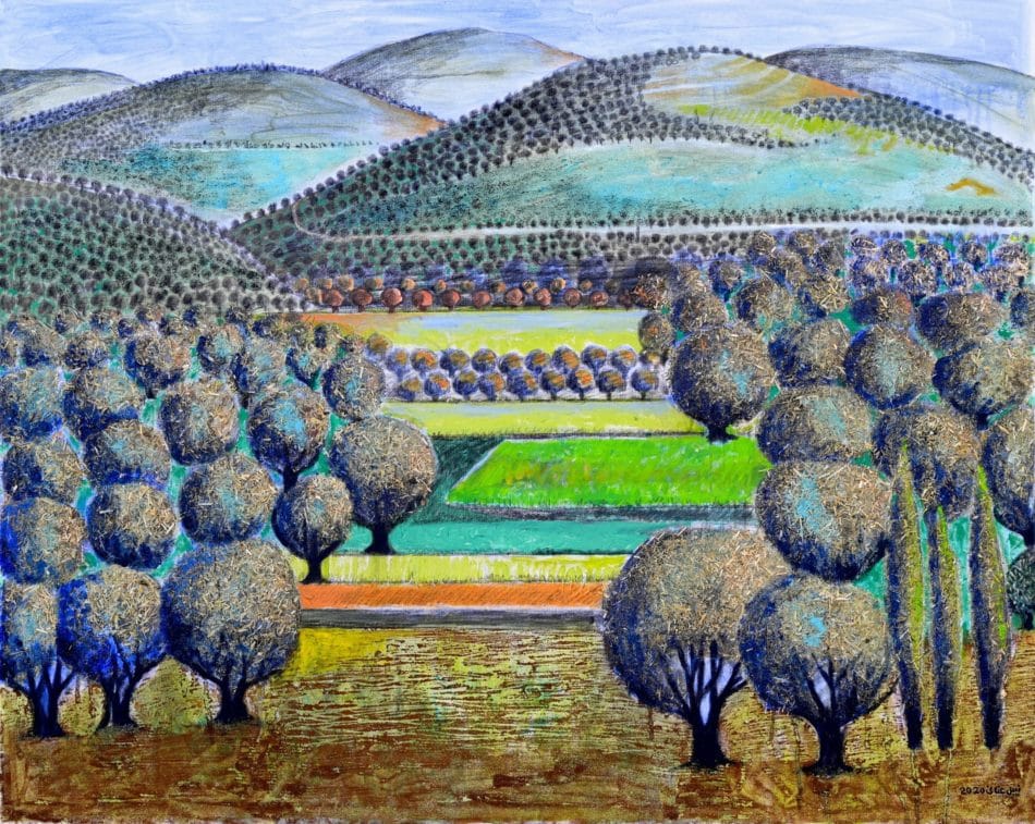 Nabil Anani, In Pursuit of Utopia #1, 2020.