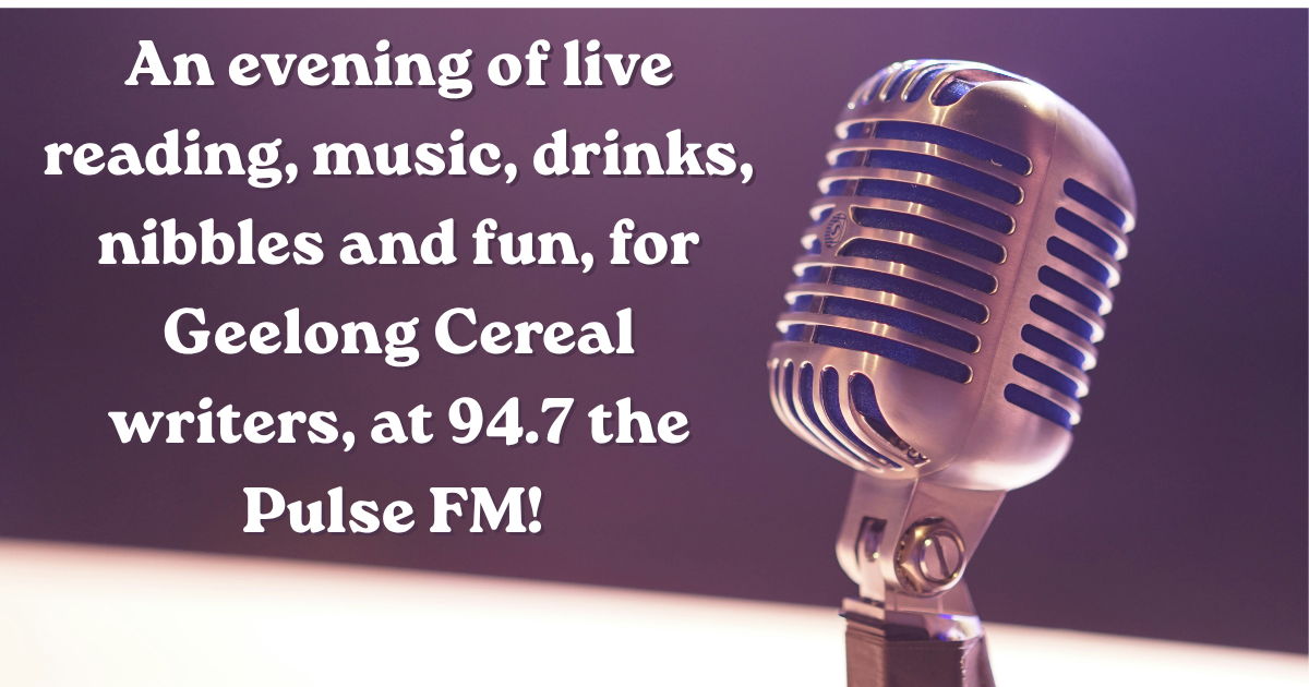 Geelong Cereal will be live on 94.7 the Pulse FM again, and you're all invited!