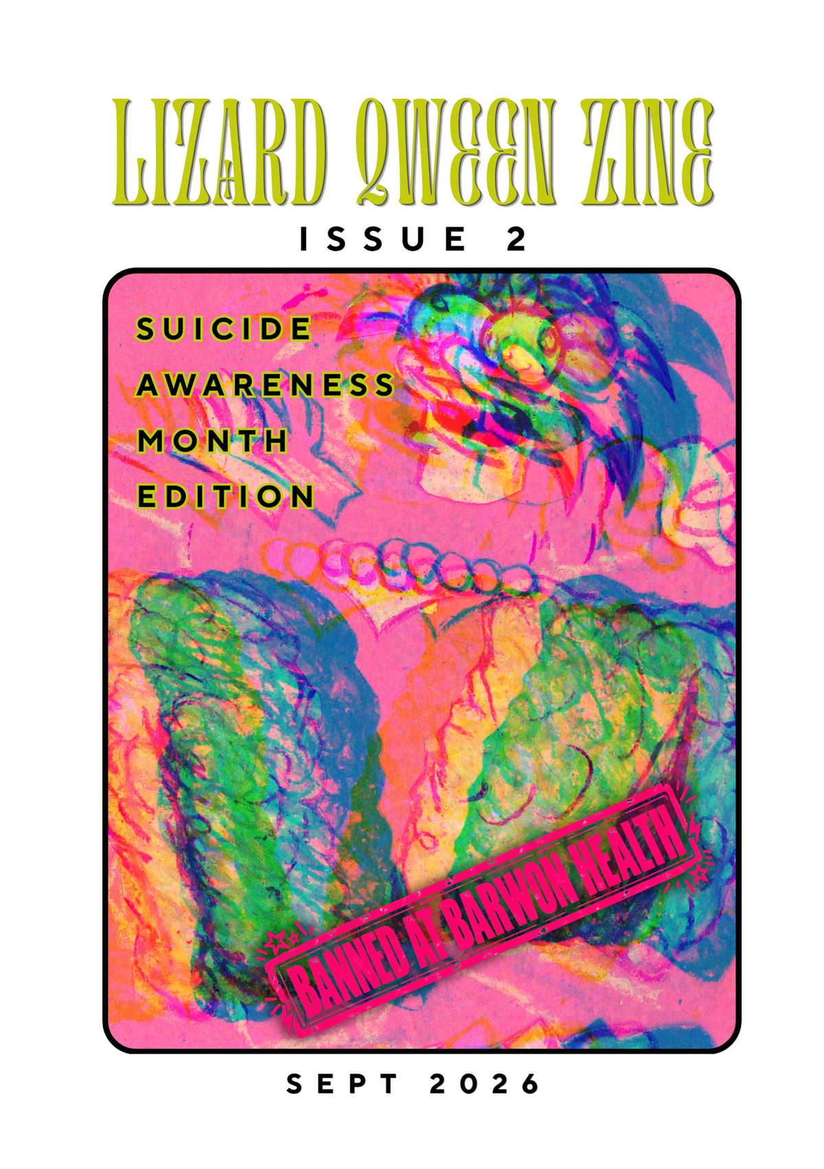 LIZARD QWEEN ZINE September Issue