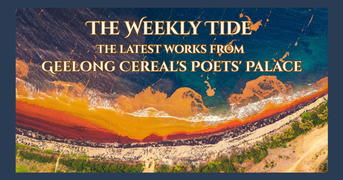 The Weekly Tide – Poetry from Geelong Cereal's Poets' Palace