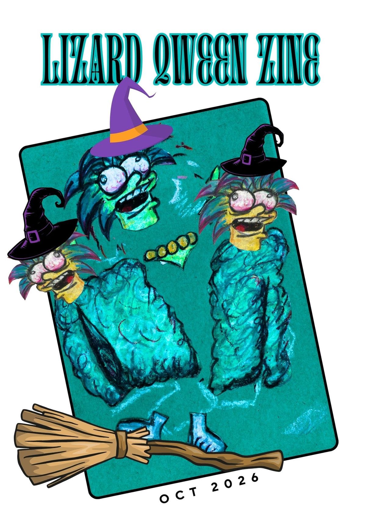 Lizard Qween Zine: Gay Xmas Issue